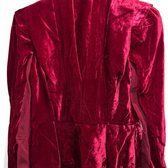Red Velvet Jacket - Picture 11 of 12
